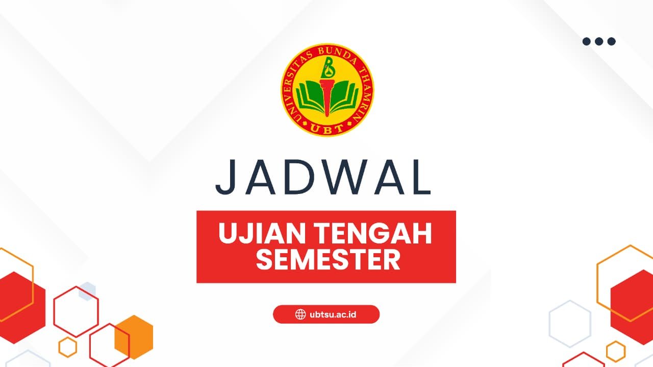 Jadwal Ujian Tengah Semester Ganjil TA 2025/2026